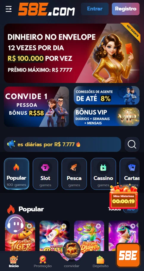 Slots vibrantes com prêmios emocionantes no cassino